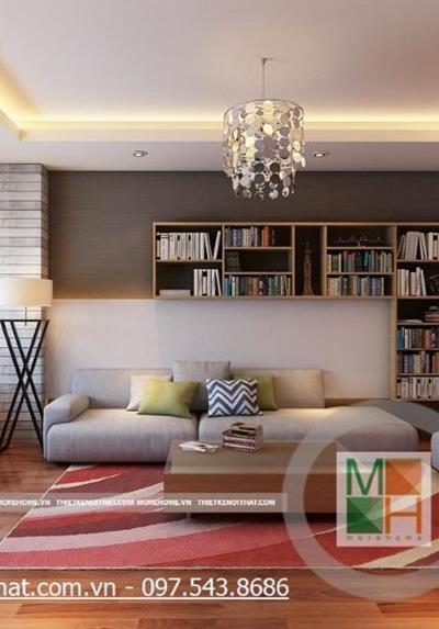  Thiết kế nội thất chung cư hiện đại tại MIPEC